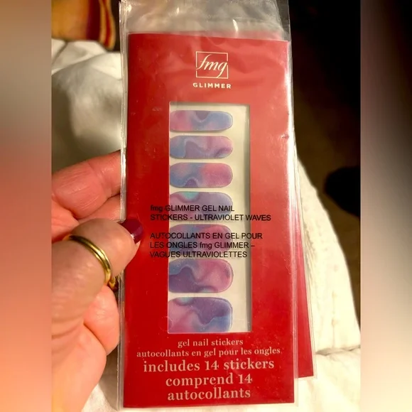 Glimmer Gel Nail Stickers Set of 2 sets - Picture 4 of 4